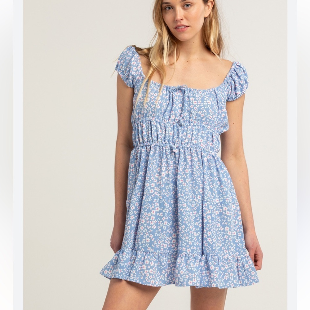 Hurley ditzy daze womens mini dress, size small
